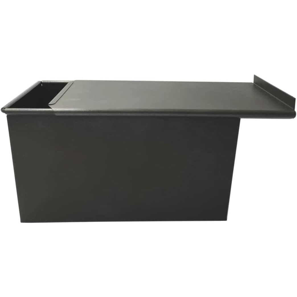 1.5 lb Matsunaga Bread Pan with sliding lid, offering perfect shape and crust for home bakers