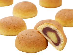 Hime No Tsuki Custard & Red Bean Bun Pack of 10, soft dough, perfect for warm snack moments