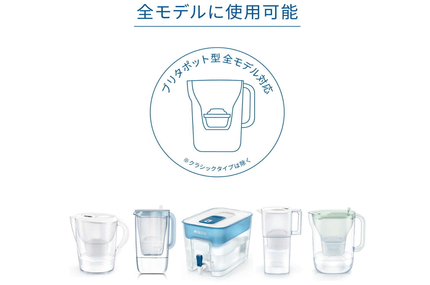 Brita Cartridge Water Purifier, Pot Type, Replacement, 4 Pieces