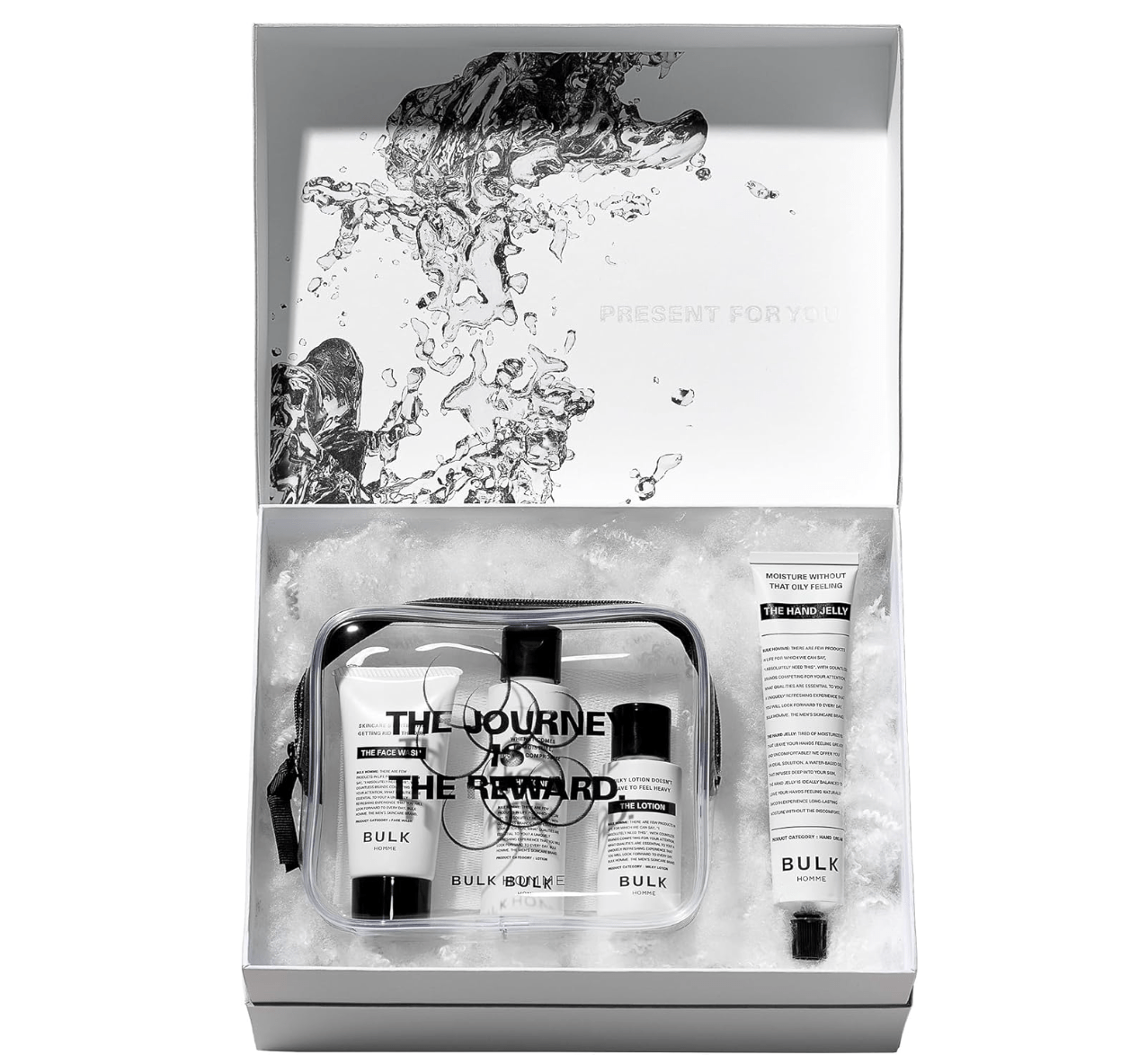 BULK HOMME Skin Care Trial Set & Hand Cream Set