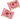 Kaldi Sakura Financier, 3 Pieces, soft cherry blossom cake, ideal for spring tea time