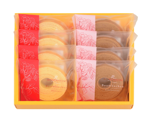 Close-up of Peacetrc Baumkuchen 8 Pieces showing soft layers for enjoyable snack moments
