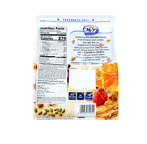 CALBEE Frugra Fruit Granola Reduced Sugar, 15oz 425g