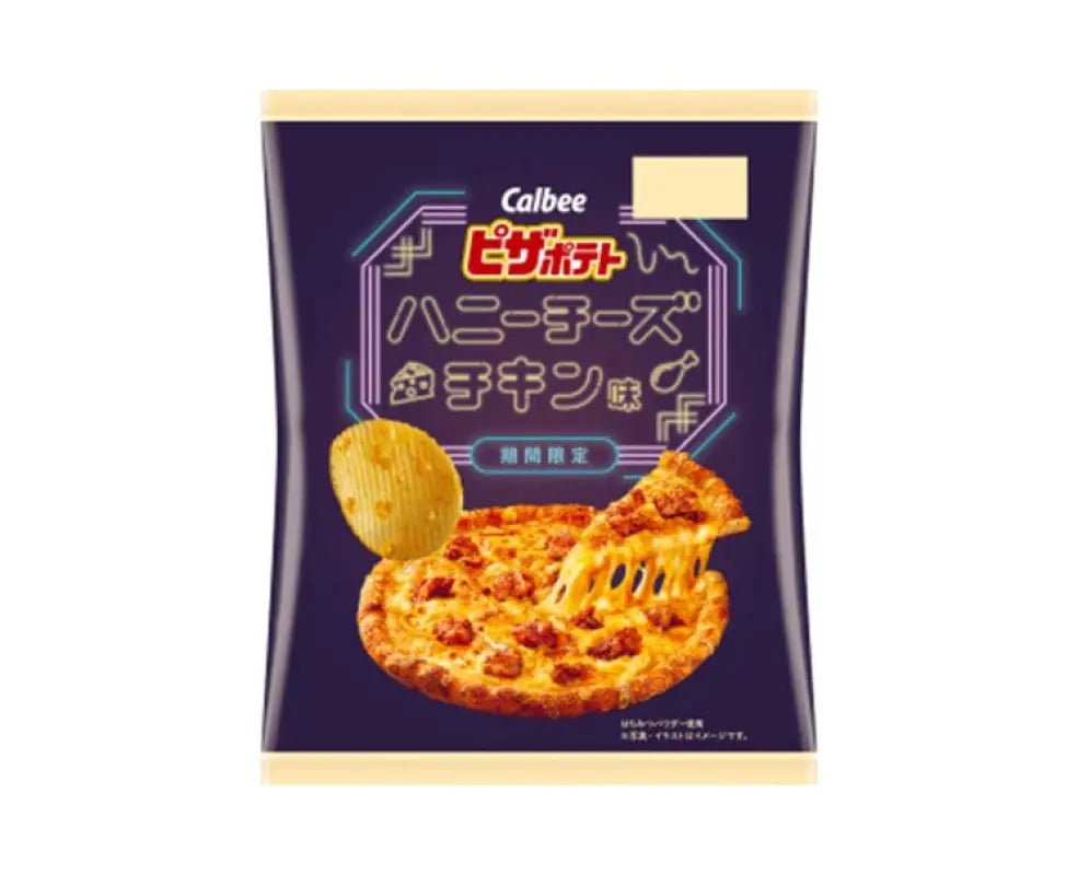 Calbee Honey Cheese Chicken Pizza Potato Chips - YOYO JAPAN