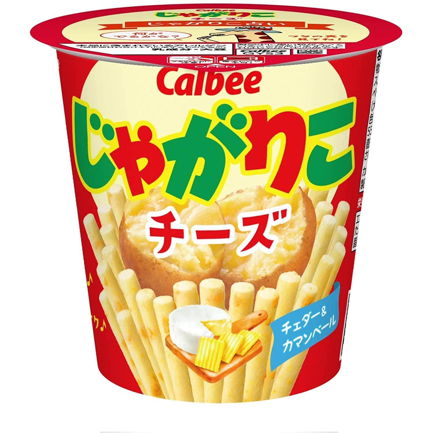 Calbee Jagarico Cheese Potato Sticks (Pack of 6) - YOYO JAPAN