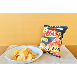 Calbee Pizza Potato Chips 60g (Pack of 3 Bags) - YOYO JAPAN