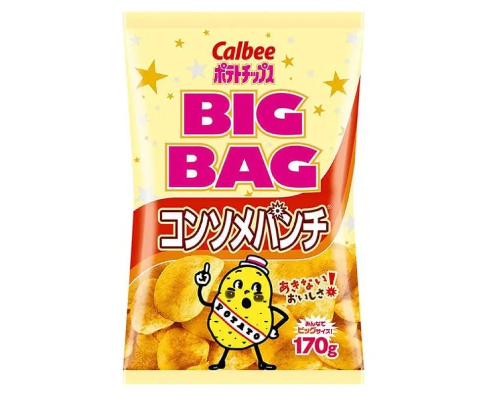 Calbee Potato Chips Consomme Punch (Large) - YOYO JAPAN