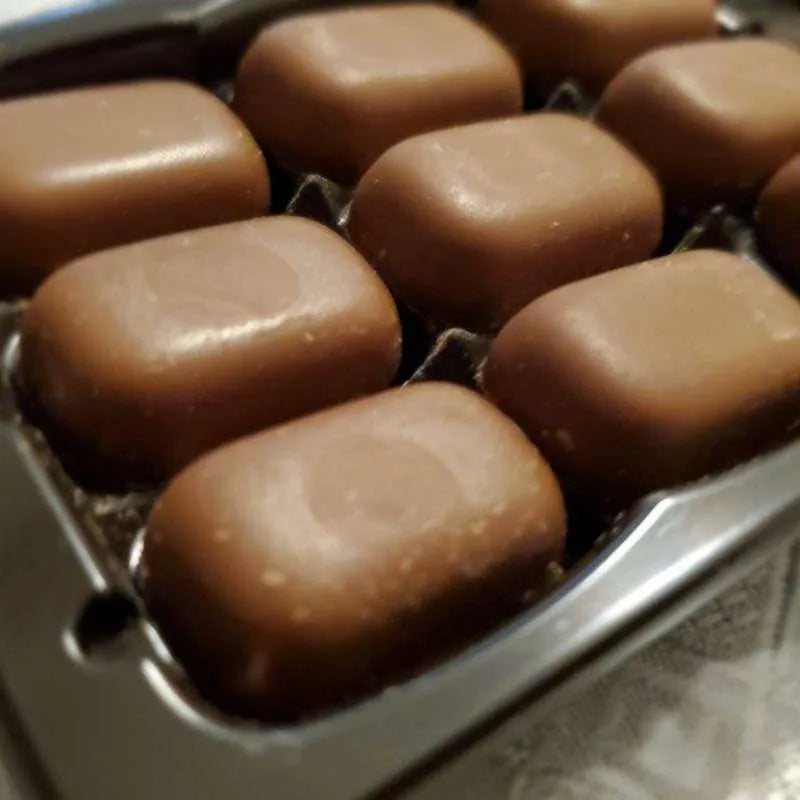 Close-up of Glico Gaba Sleep Chocolate 70g, featuring natural GABA for calm evenings