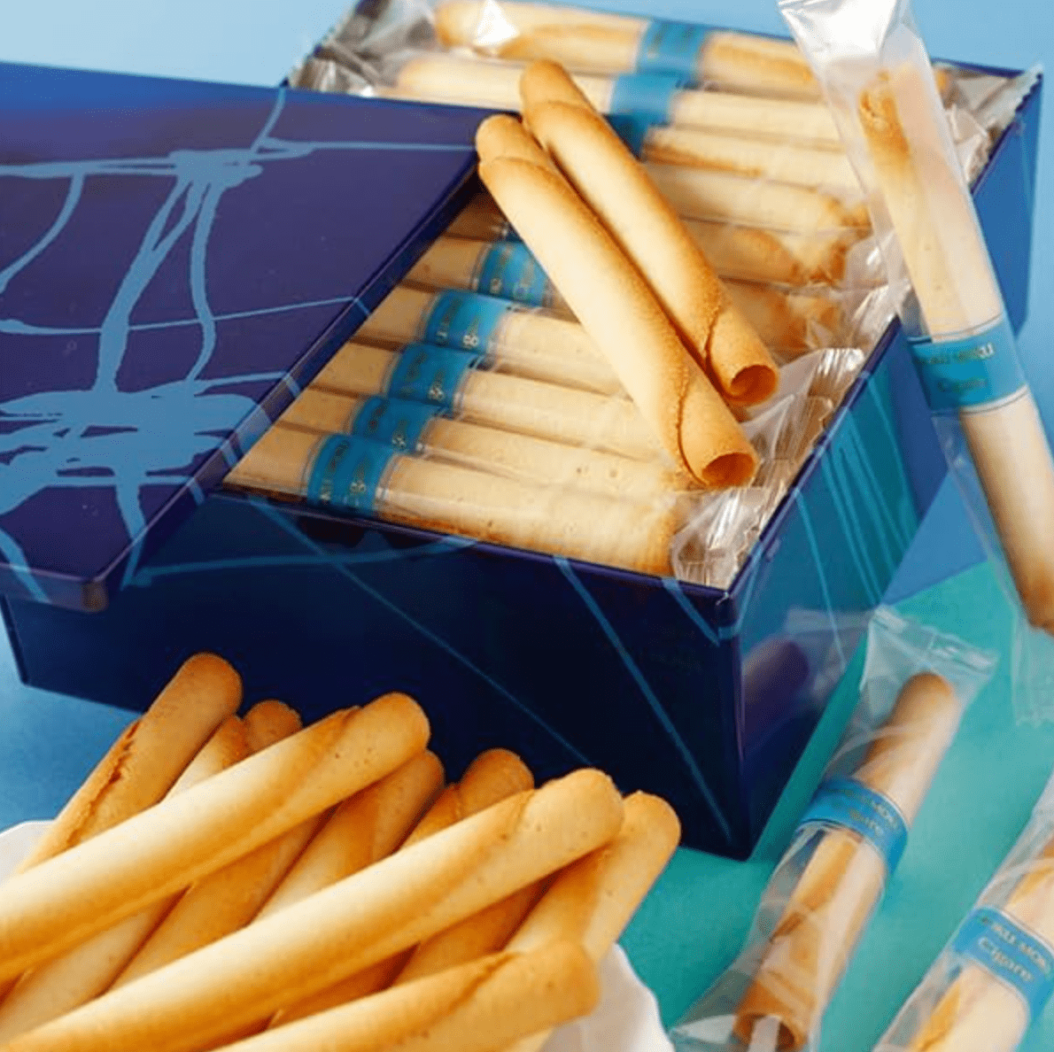 Close-up of Yoku Moku Sweets Assortment 20 pcs, showcasing crispy texture for a light, pleasant snack moment