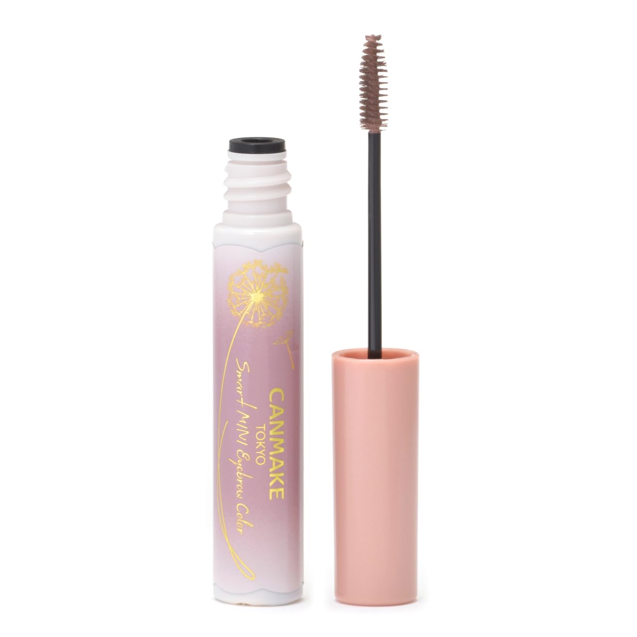 Canmake 03 Sakura Brown Eyebrow Mascara Smart Mini Brush Waterproof 4.9G