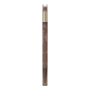 Canmake 3In1 Eyebrow 02 Ash Brown Pencil Eyebrow Powder Eyebrow With Brush - YOYO JAPAN