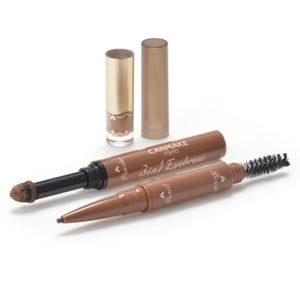 Canmake 3In1 Natural Brown Eyebrow Pencil 0.57g - Enhance Your Look