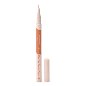 Canmake 3Way Slim Eye Rouge Liner 02 Sheer Orange Double Line Lid Liner Tear Bag Eye Plumper