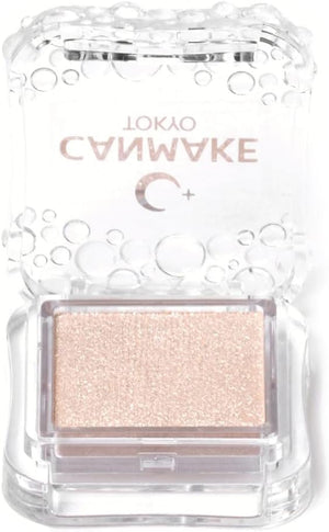 Canmake City Light Eyes 05 Moon Diamond Single Color Eyeshadow Beige Pearl White 1.0g