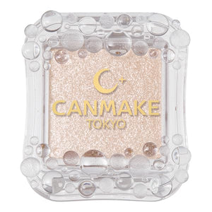 Canmake City Light Eyes 05 Moon Diamond Single Color Eyeshadow Beige Pearl White 1.0g