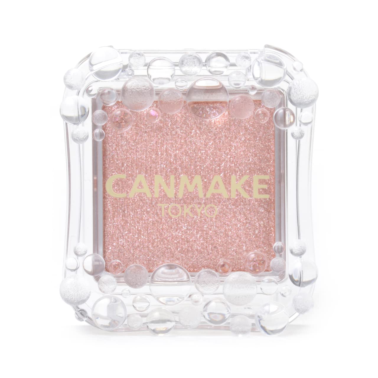 Canmake City Light Eyes Single Color Eyeshadow - 04 Chamois Pink 1.0g Coral Pearl