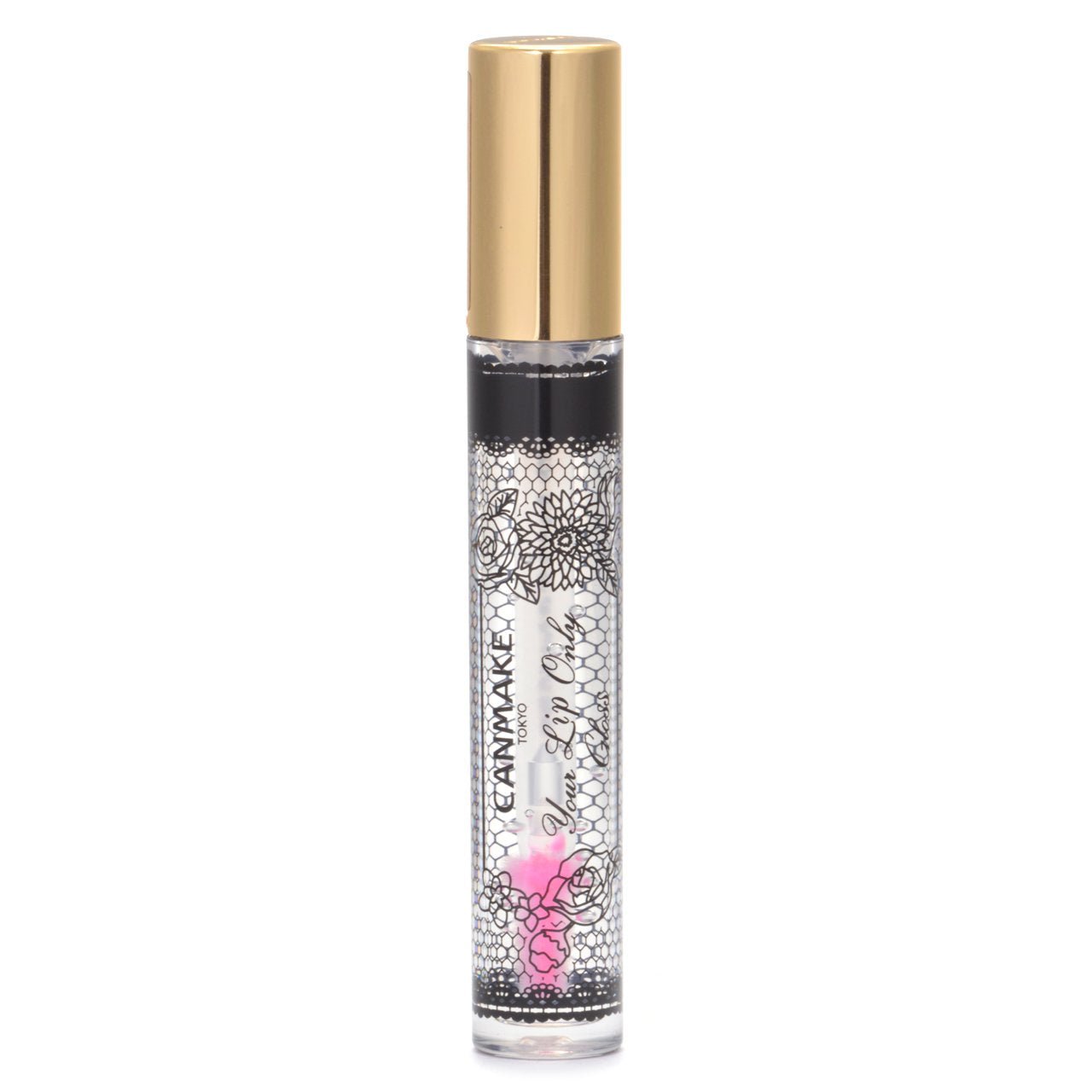 Canmake Clear Lip Gloss 01 - Long - Lasting Moisturizing Shine 3g