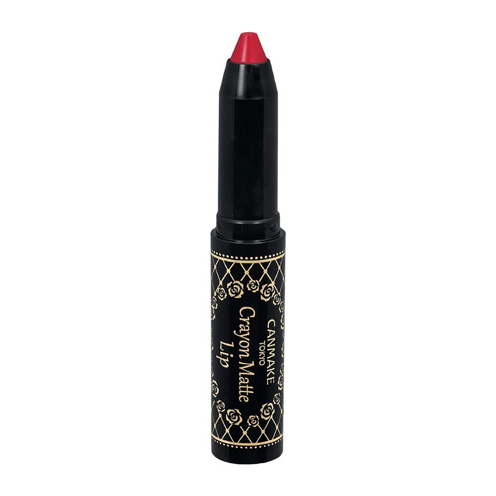 Canmake Crayon Lip Queen Red 03 High - Pigment 2G Lipstick