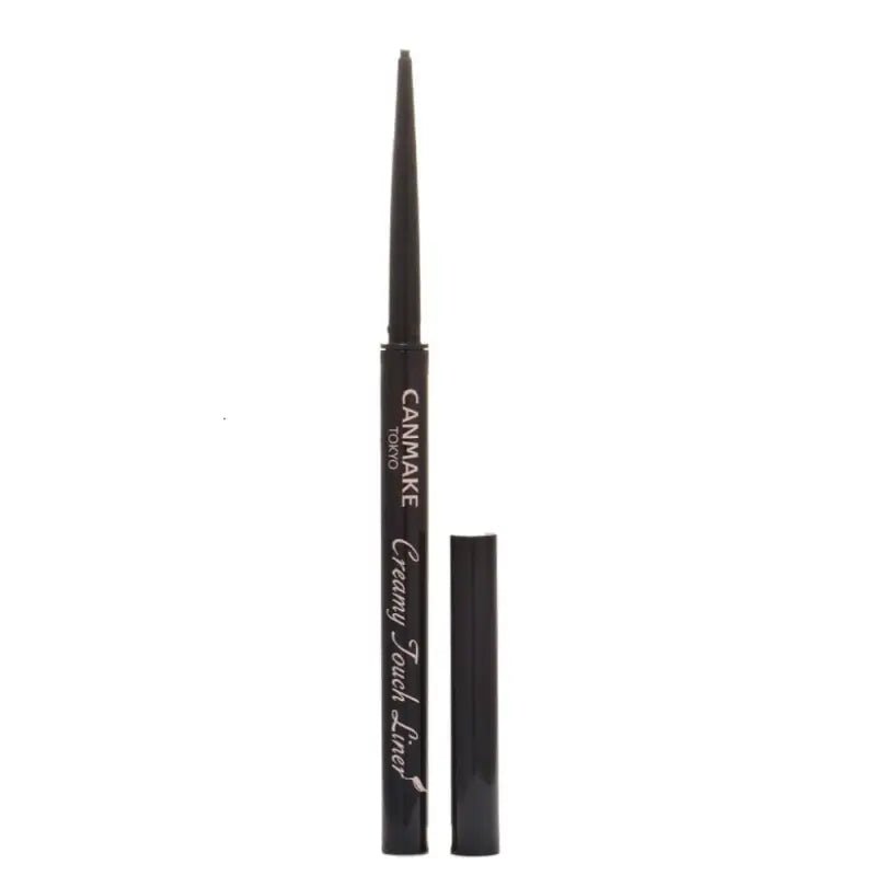 Canmake Creamy Touch Liner 01 Deep Black - Japanese Eyeliners - Eyeliner Pens Products - YOYO JAPAN