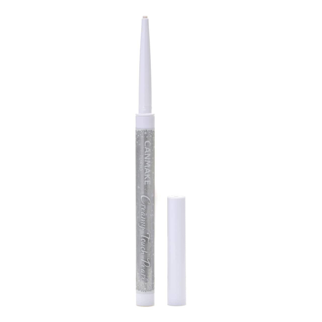 Canmake Creamy Touch Pearl 01 Bridal White Creamy Touch Liner Lame Tear Bag Lame Liner Waterproof