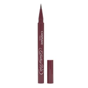 Canmake Effortless Liner 0.63Ml - Cashmere Burgundy Liquid Eyeliner Pencil Burgundy Brown