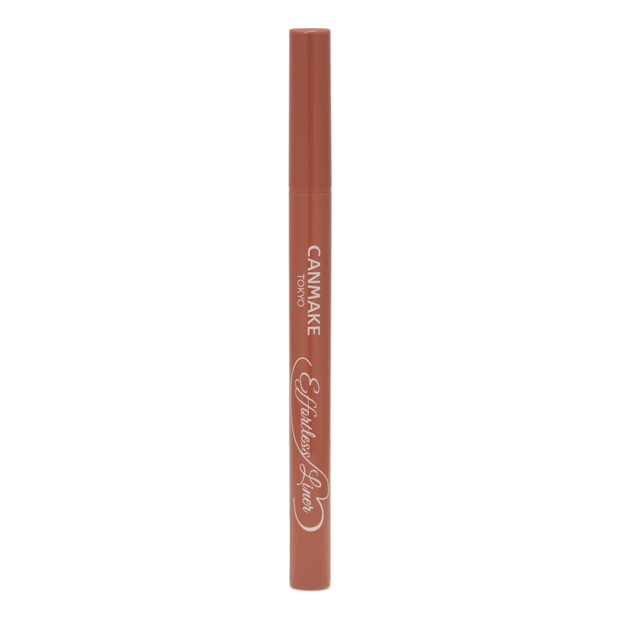 Canmake Effortless Liquid Eyeliner 01 Fringe Terracotta Orange Brown 0.63ml