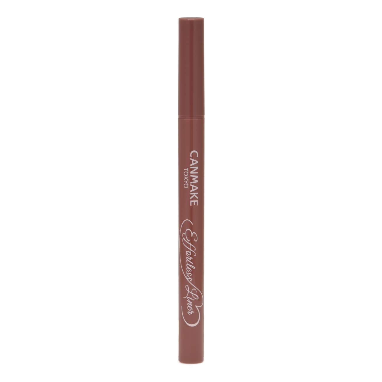 Canmake Effortless Liquid Eyeliner Pencil 02 Cache Coeur Pink Brown 0.63ml