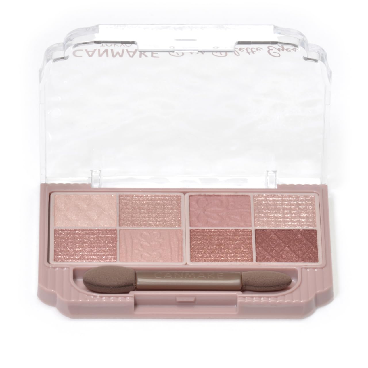 Canmake Eyeshadow Palette Petit Palette Eyes 02 Bonheur Maron Reddish Brown 2.0g