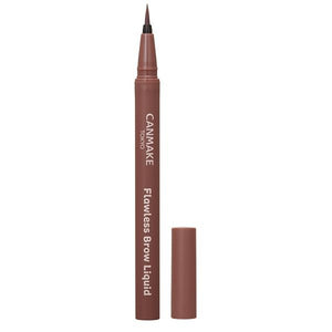 Canmake Flawless Brow Liquid Raspberry Brown 0.5ml Matte Pink Eyebrow Powder