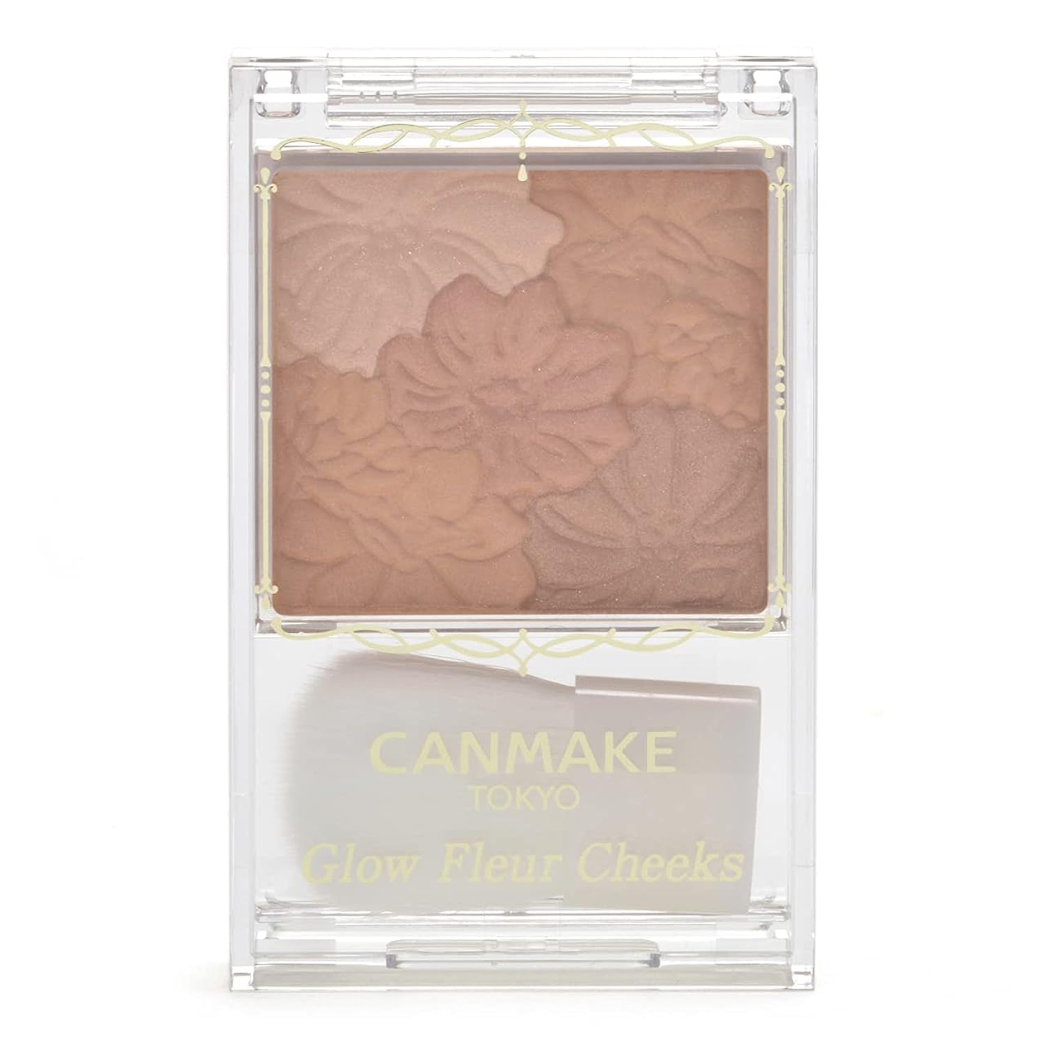 Canmake Glow Fleur Cheeks 15 - Copper Orange Gloss Cheek Powder