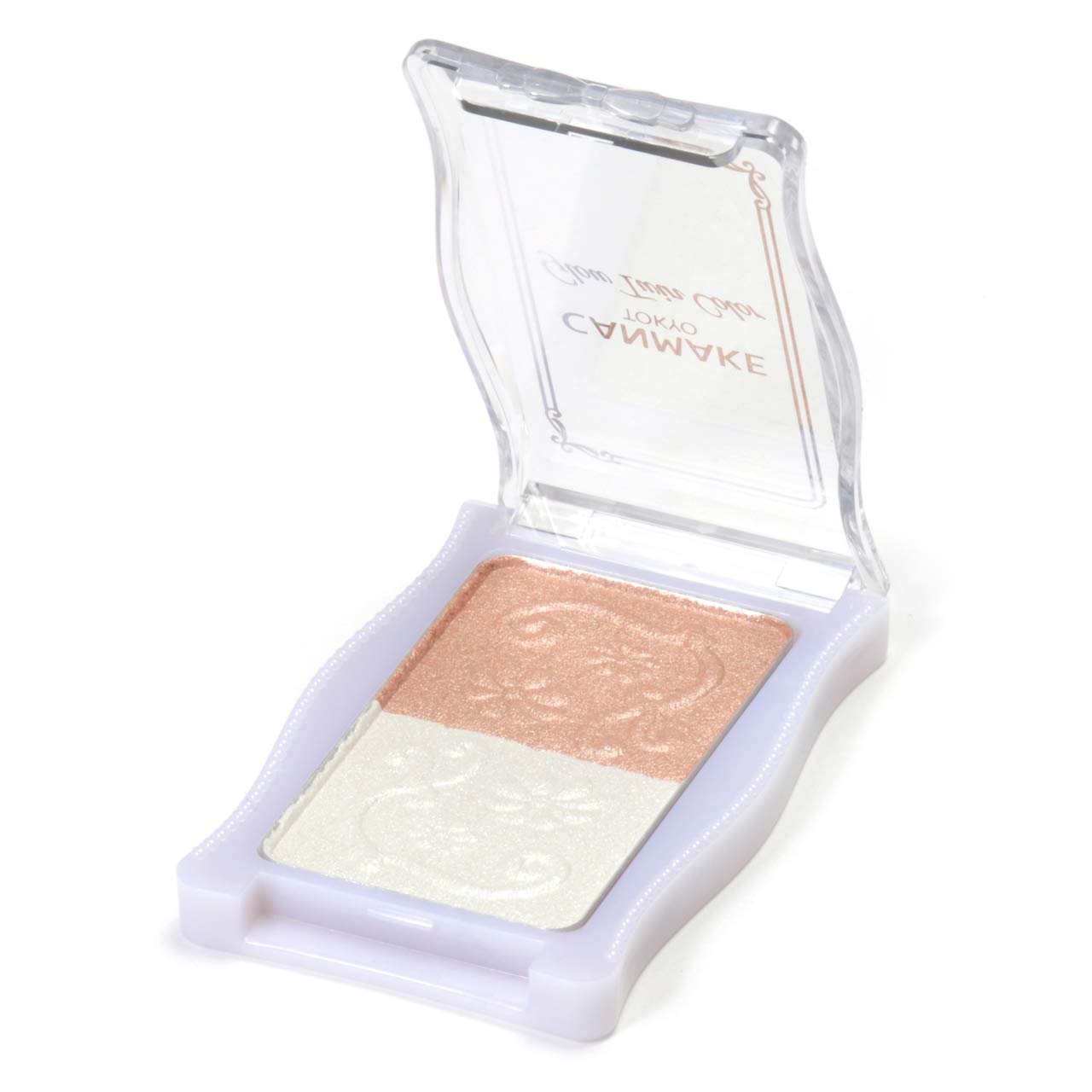 Canmake Glow Twin Color Eyeshadow 05 Pink Beige Pearl Glam 3.5G - Pack of 1