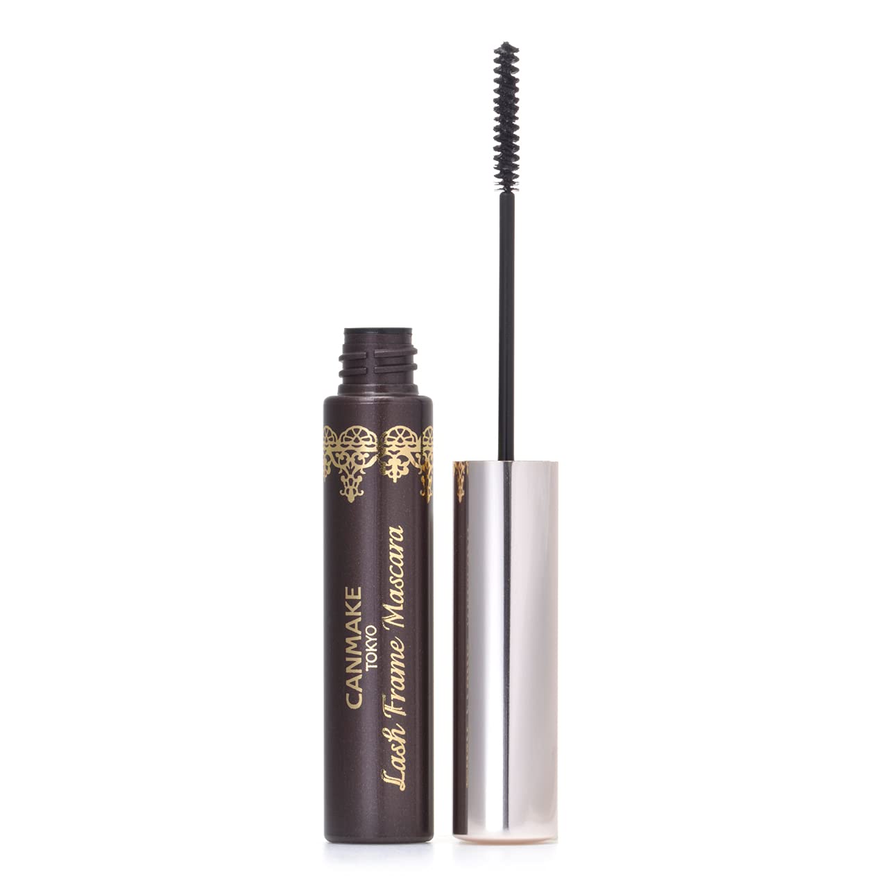 Canmake Lash Frame Mascara 01 Natural Black 5.5g - Long - lasting Smudge - Proof