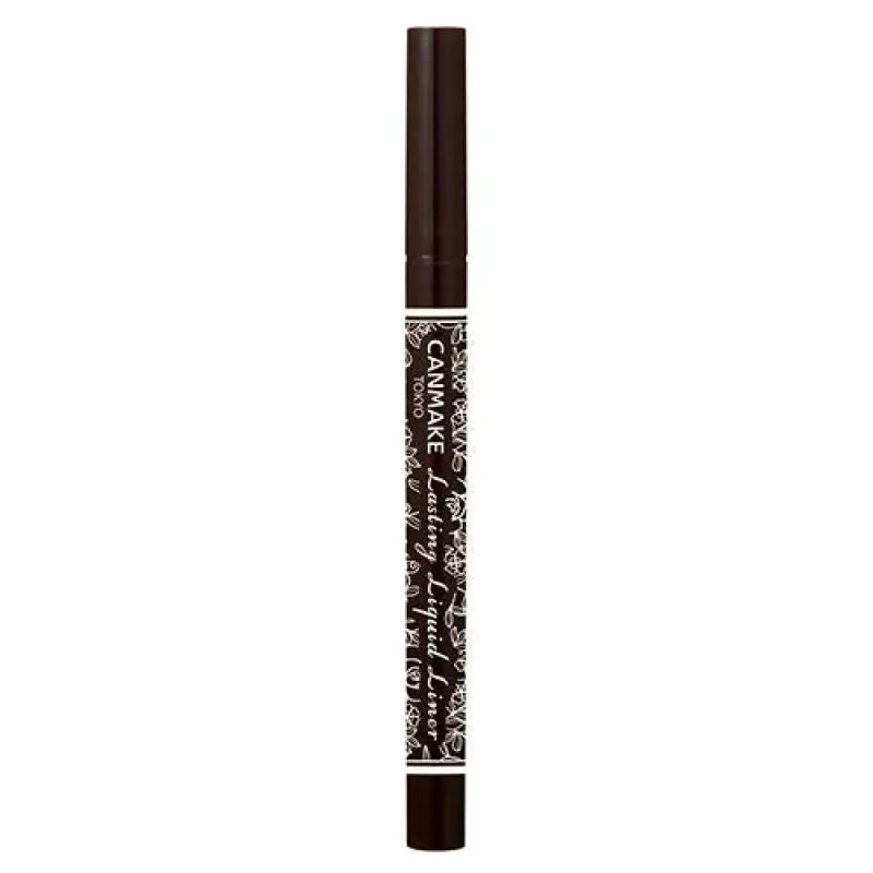 Canmake Lasting Liquid Liner 04 Eyeliner 04 Cacao Brown 0.59G (X 1) - YOYO JAPAN