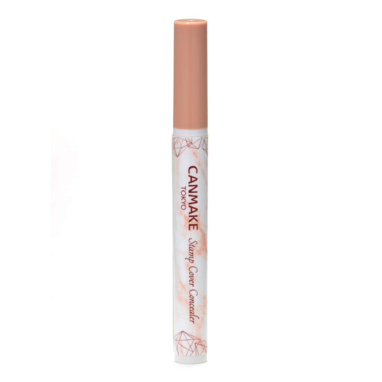 Canmake Light Beige Stamp Cover Concealer 01 0.4g - Natural Skin Tone Solution