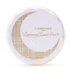 Canmake Lumina Luna Pact G02 Beige Cream Juicy Glow 2In1 Cream Pact 9G