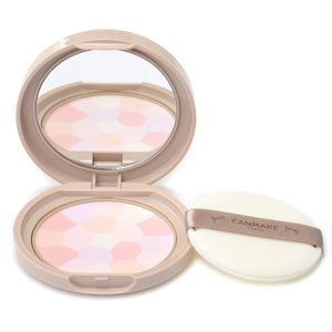 Canmake Marshmallow Finish Face Powder 02 Sakura Tulle 4.0g with Leather - Like Container