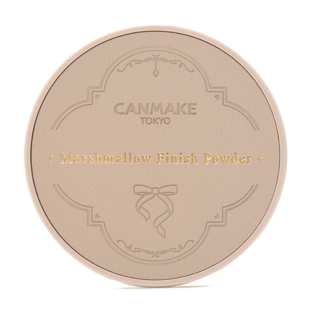 Canmake Marshmallow Finish Face Powder 02 Sakura Tulle 4.0g with Leather - Like Container