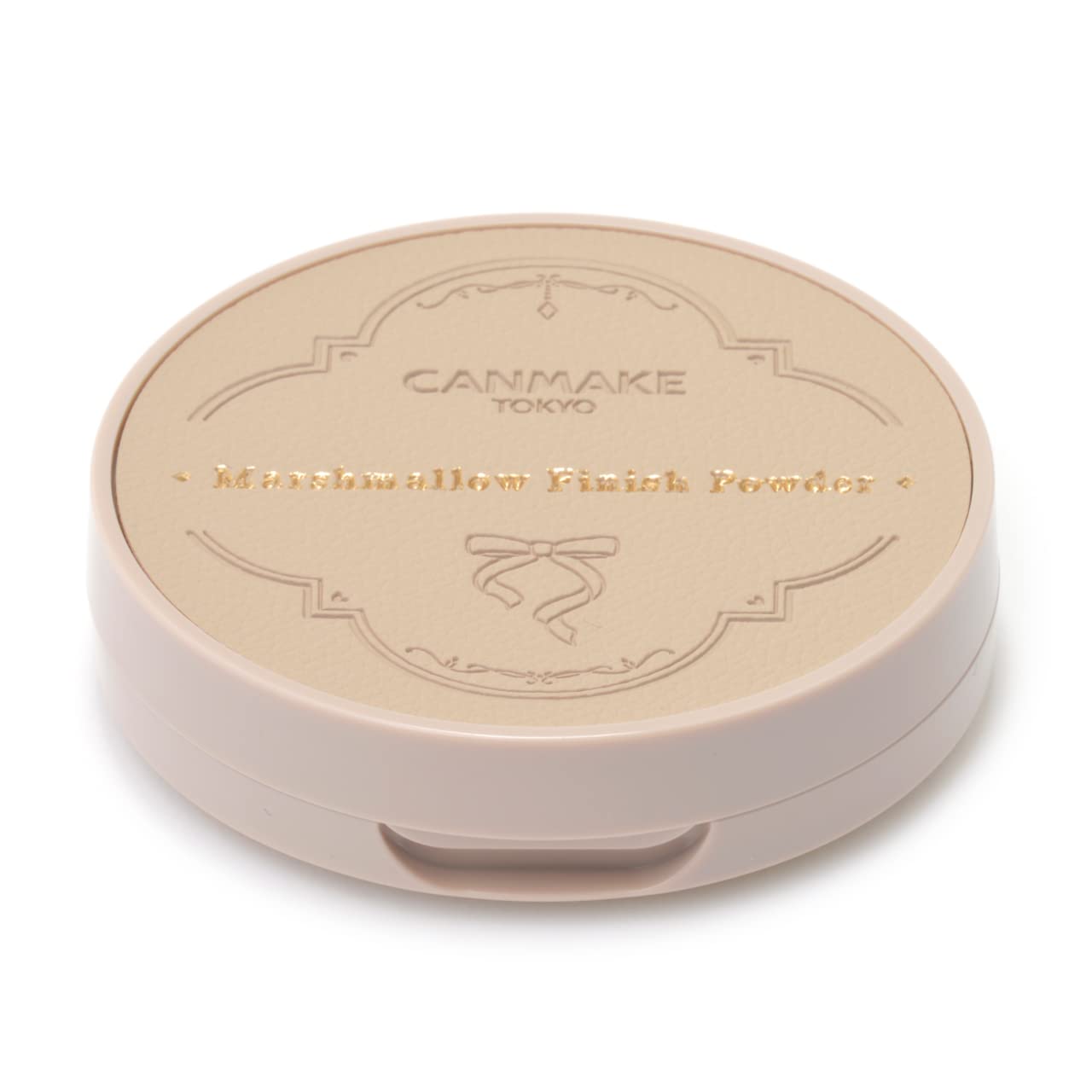 Canmake Marshmallow Finish Face Powder 02 Sakura Tulle 4.0g with Leather - Like Container