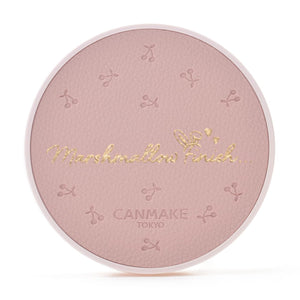 Canmake Matte Light Ocher Marshmallow Finish Face Powder 10.0G in Leather - Like Container