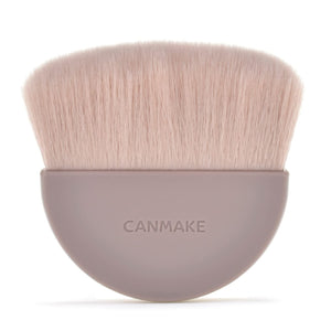 Canmake Matte Marshmallow Finish Powder Round Brush in Brown - 1 Piece