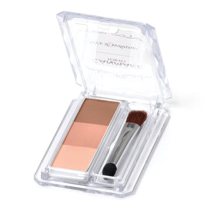 Canmake Mix Eyebrow 09 Peach Tea Brown Color Eyebrow Nose Shadow Powder Eyebrow