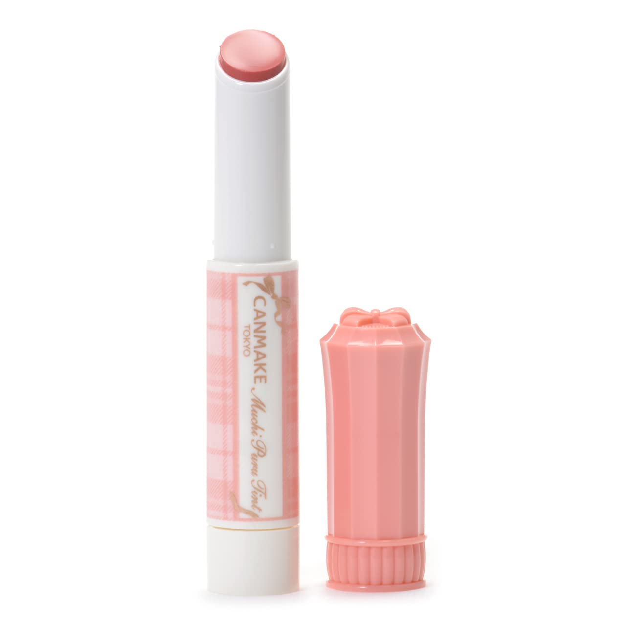 Canmake Muchipuru Glossy Tint 02 Momo 2.5G Volume Cool Pink Shade