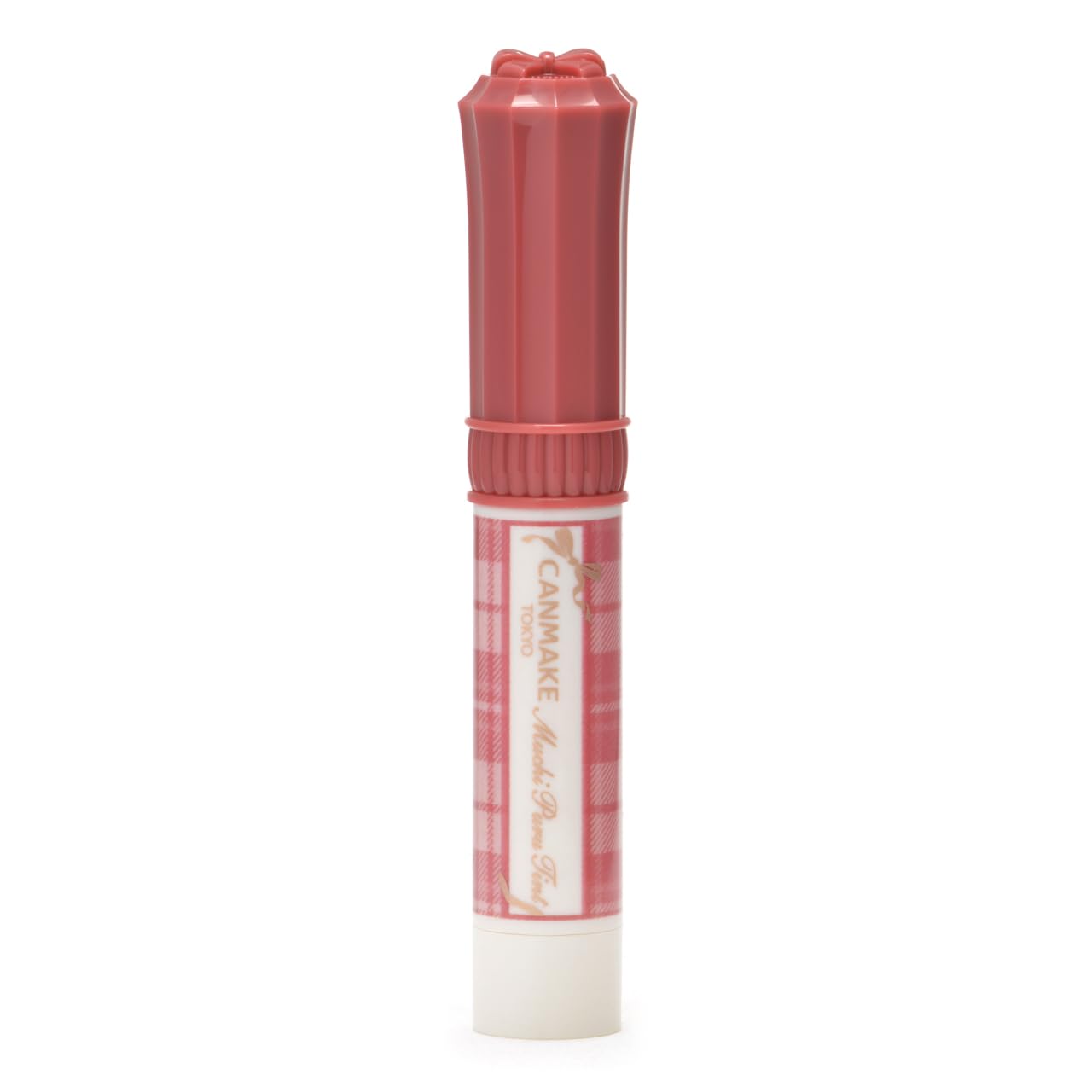 Canmake Muchipuru Lip Tint in Fig Puree - 2.7g Glossy Cool Rose Pink Volume Tint