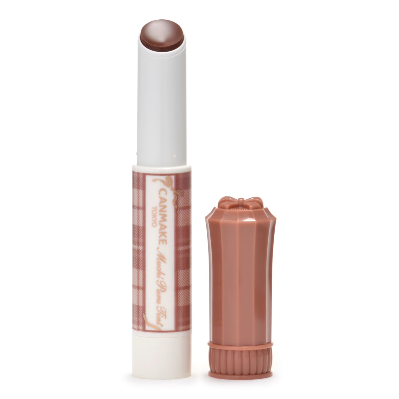 Canmake Muchipuru Tint 04 Cool Brown 2.7G Lip Volume Chocolate Milk Glossy Tint