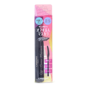 Canmake Off Shun Mascara 01 Black 7g - Japanese Waterproof Mascaea - Liquid Film Mascara