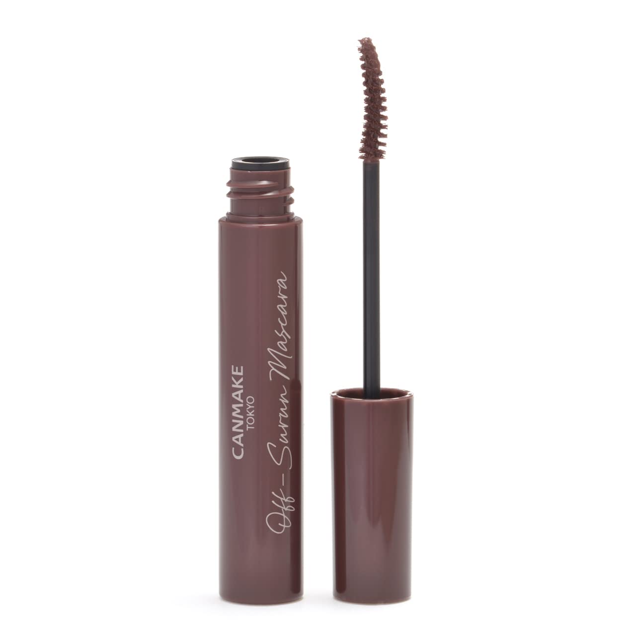 Canmake Offrun Waterproof Mascara Dark Cherry 03 Smudge Proof Film - type Curl Hold 7g