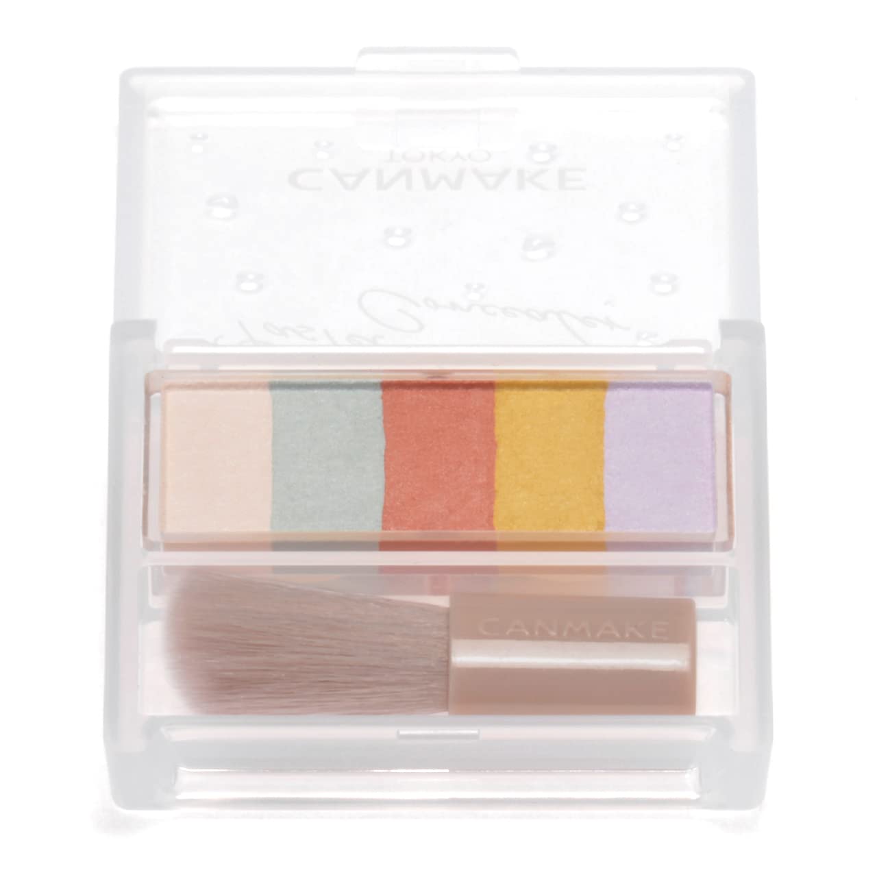 Canmake Pastel Veil 02 Beige Concealer Powder - Moist 1.85G Color Control