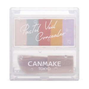 Canmake Pastel Veil 02 Beige Concealer Powder - Moist 1.85G Color Control