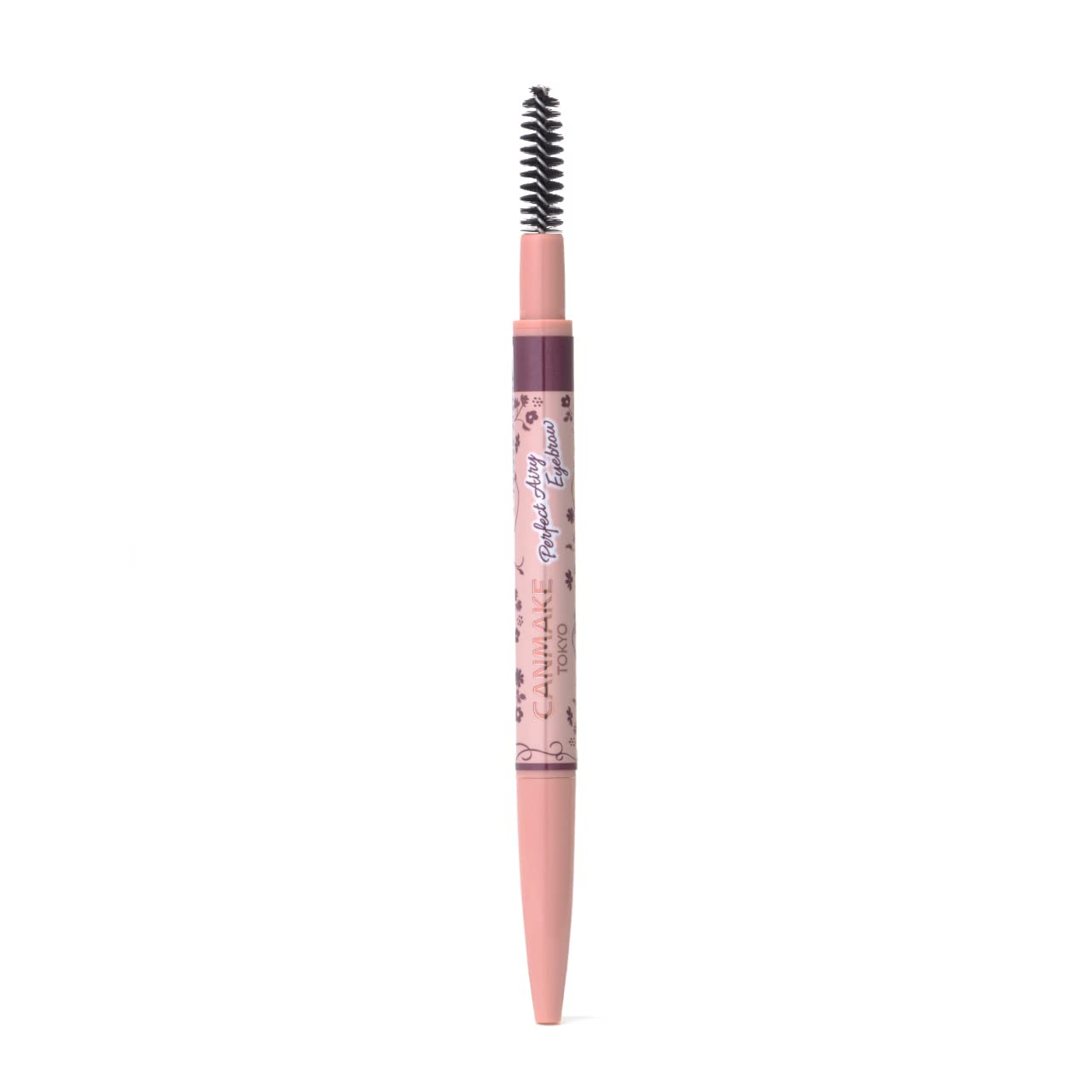 Canmake Perfect Airy Eyebrow 05 Grape Brown Includes Brush Oval Core 1 Piece