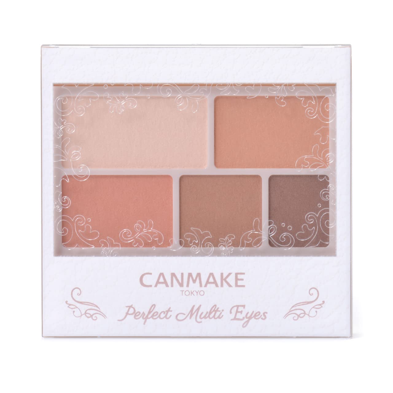 Canmake Perfect Multi Eyes 07 Weekend Orange 2.4g - Japanese Multi - Purpose Palette